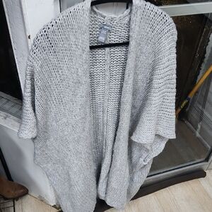 Aerie Light Gray Women's Poncho